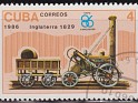 Cuba 1986 Locomotives 4 C Multicolor Scott 2864